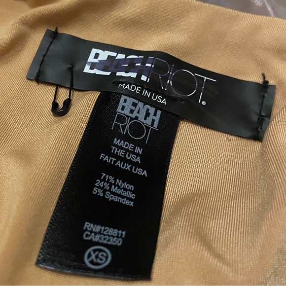 NWOT Beach Riot island bottom paradise stripe 12830 - Picture 7 of 7